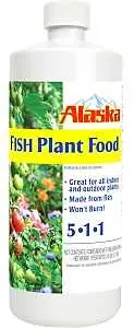 Alaska Fish Fertilizer Bottle, Liquid, 5-1-1 32 oz