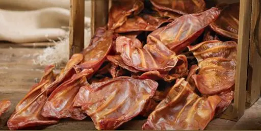 American Farms Natural Pig Ears Unwrapped Each