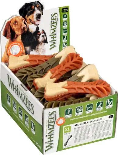 Whimzees Brushzees X Large 18 Count