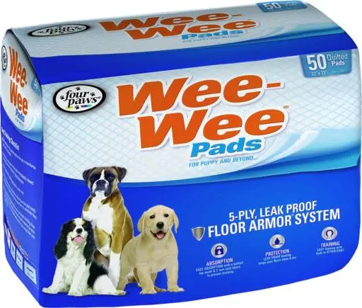 Four Paws Wee Wee Pads 50 Count 22" X 23"