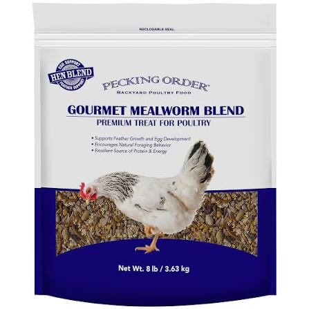 Pecking Order Gourmet Meal Worm Blend- 3 lb