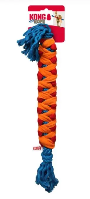 Kong Rope Rally Stick Dog Toy Medium