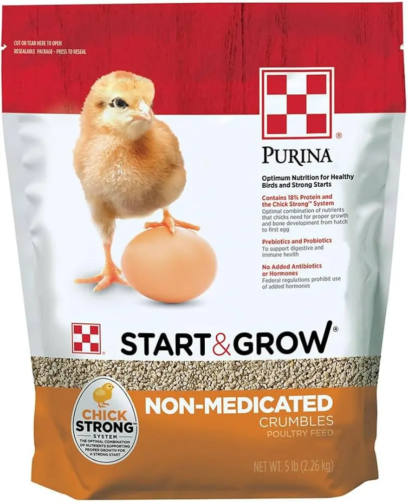 Purina Start N Grow Non Med Chick Starter 5#