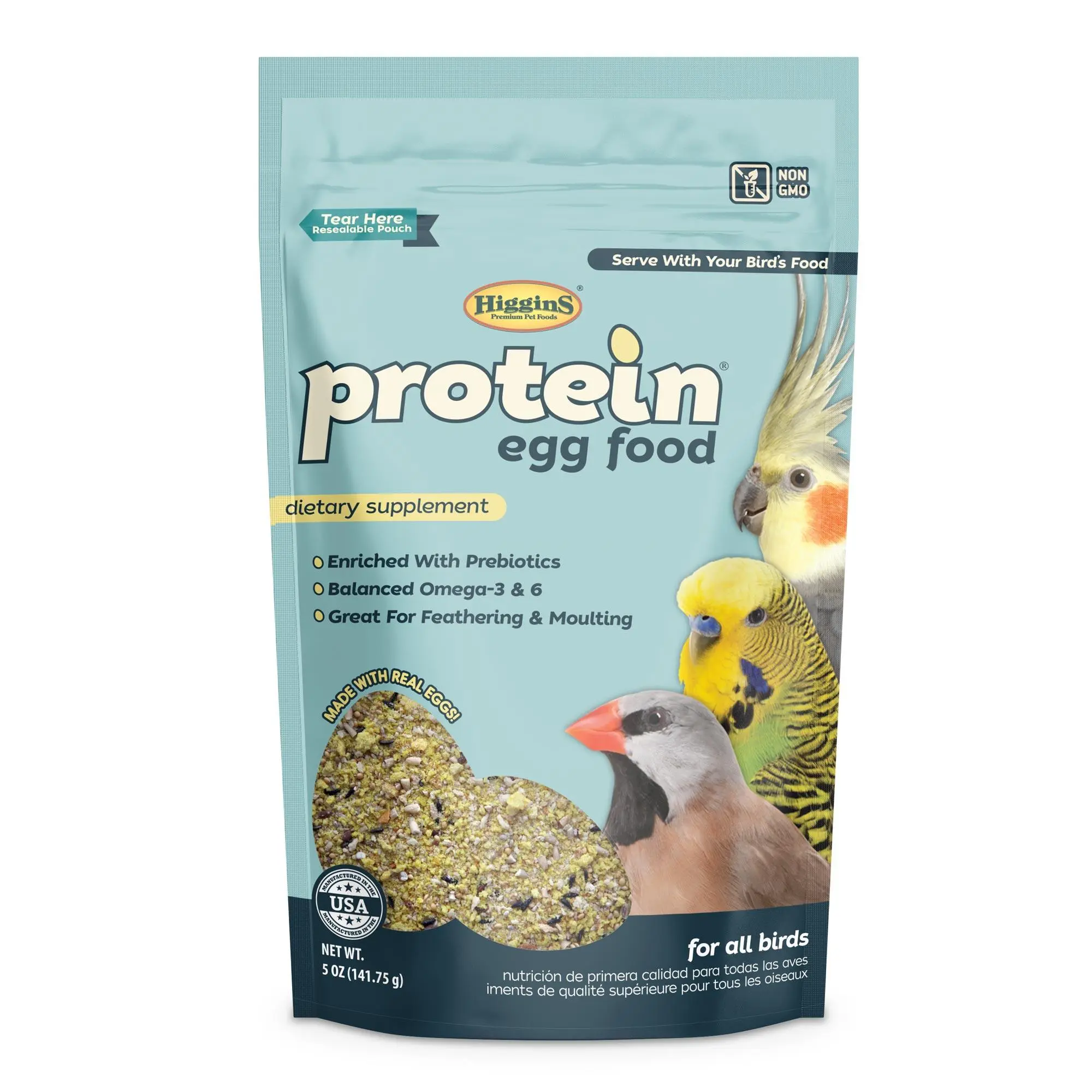 5 oz Higgins Protein Egg Food