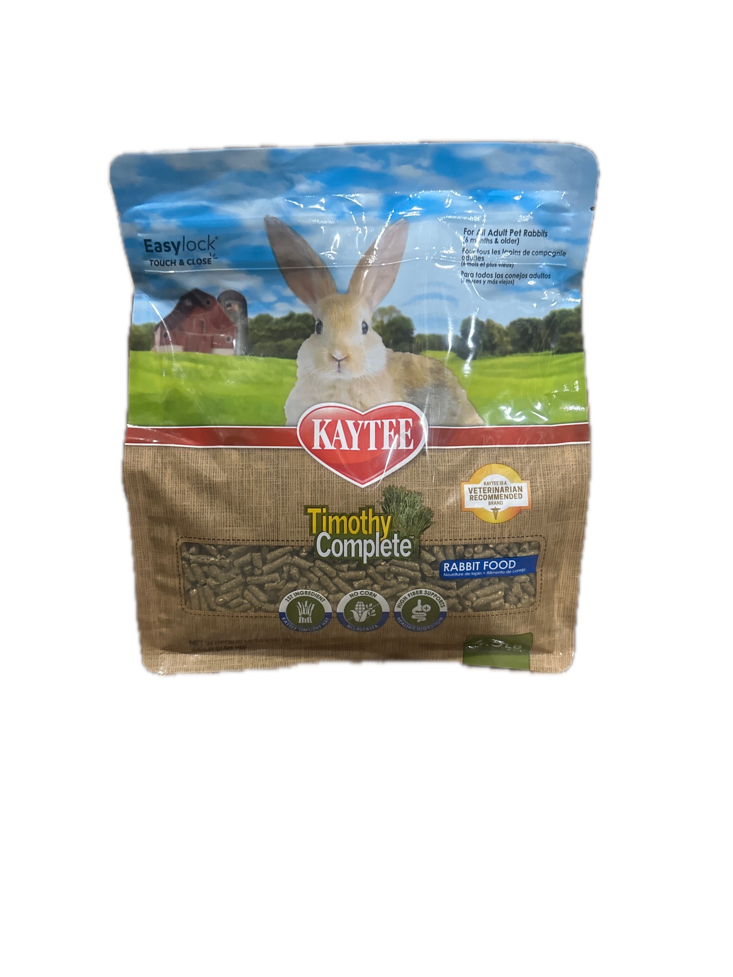 Kaytee Timothy Complete Rabbit Feed- 4.5 lb