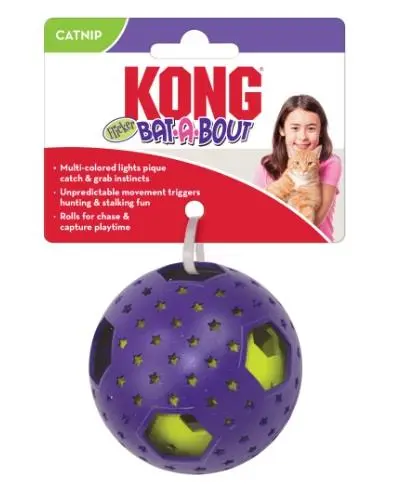 Kong Bat-A-Bout Flicker Mouse Cat Toy