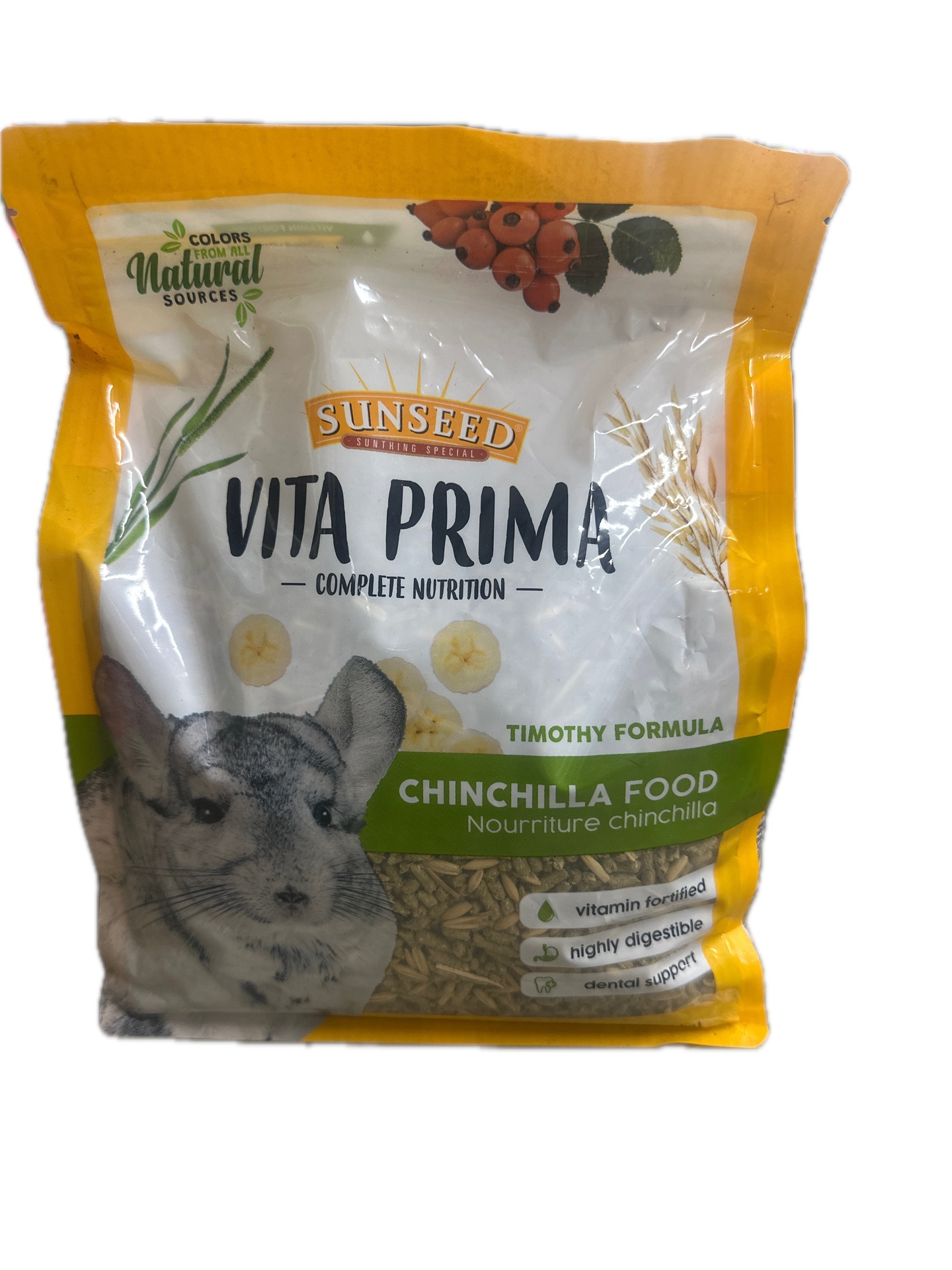Vita Prima Timothy Formula Chinchilla Food 3 lb