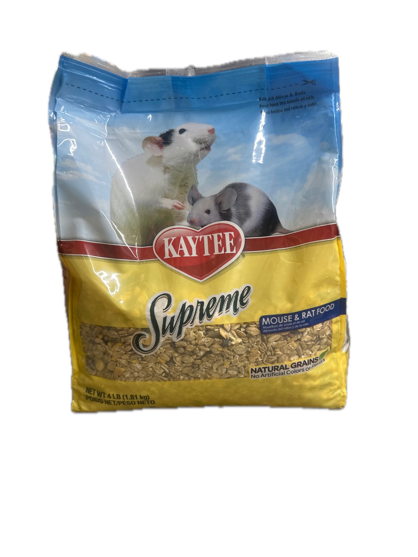 4 lb Kaytee Supreme Mouse & Rat Food