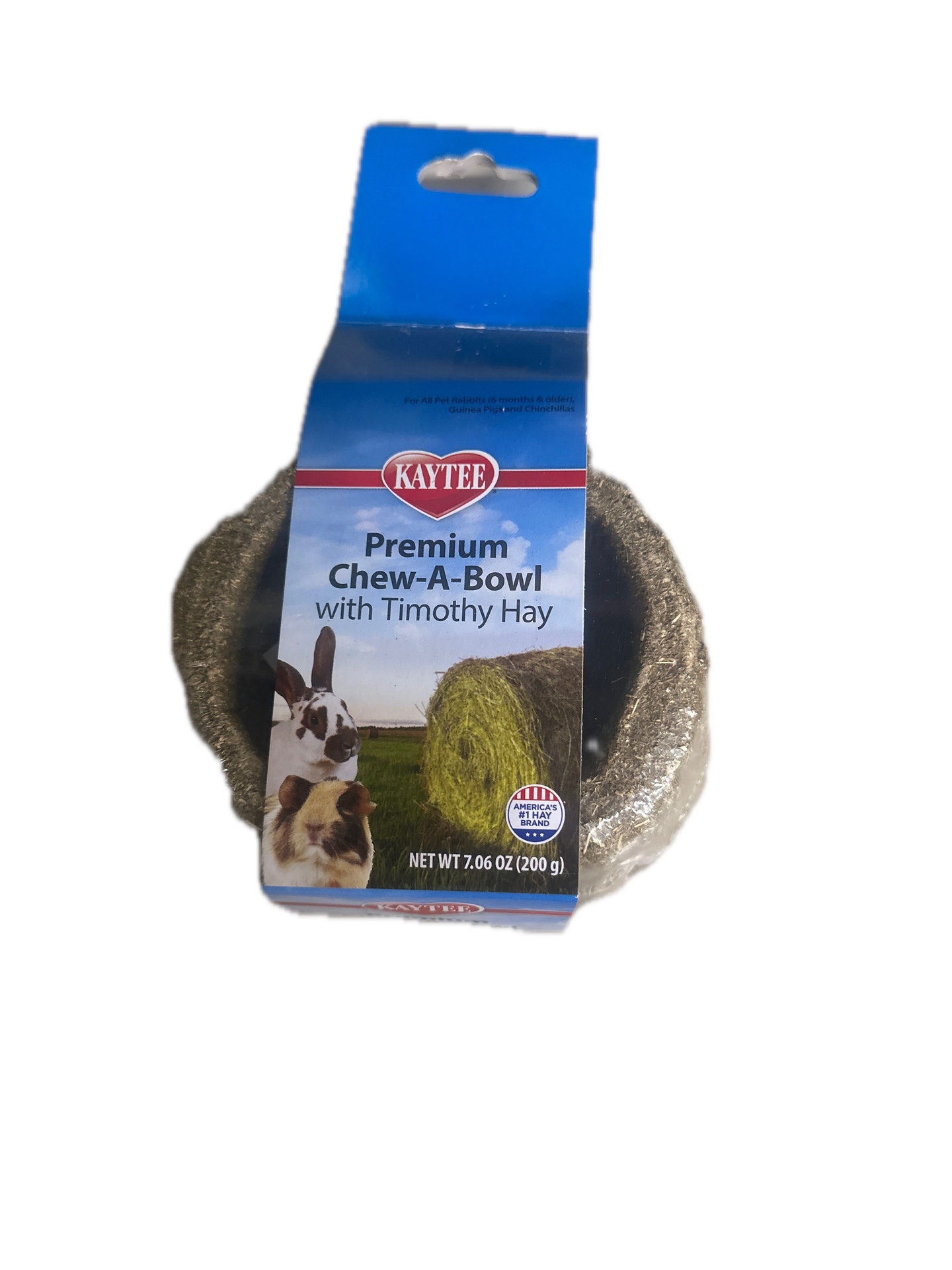 Kaytee Premium Chew-A-Bowl with Timothy Hay 7.06 oz