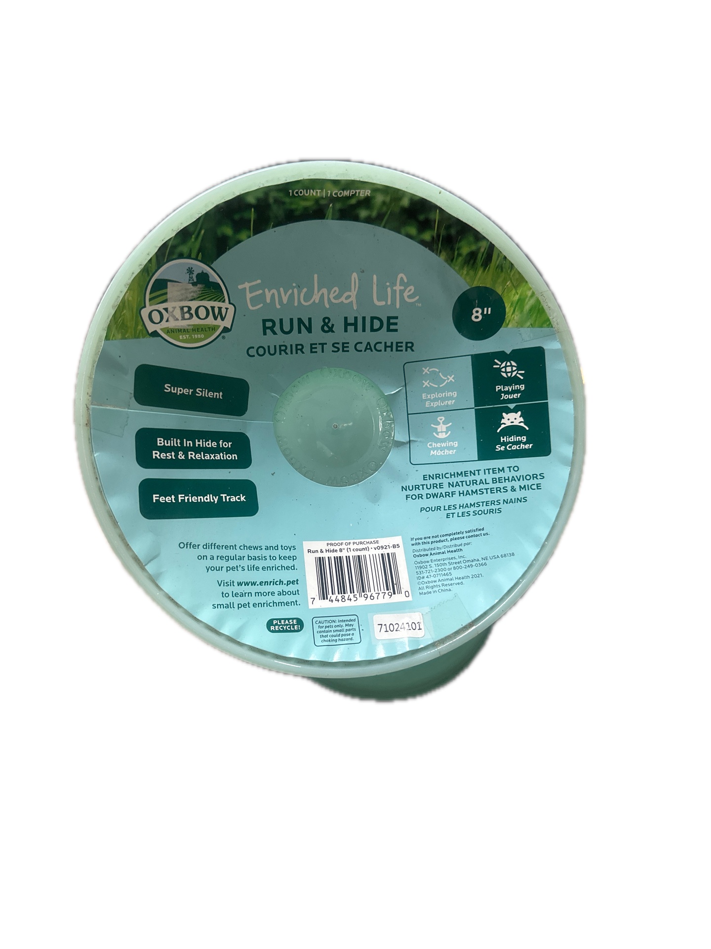 Oxbow Enriched Life Run & Hide 8”