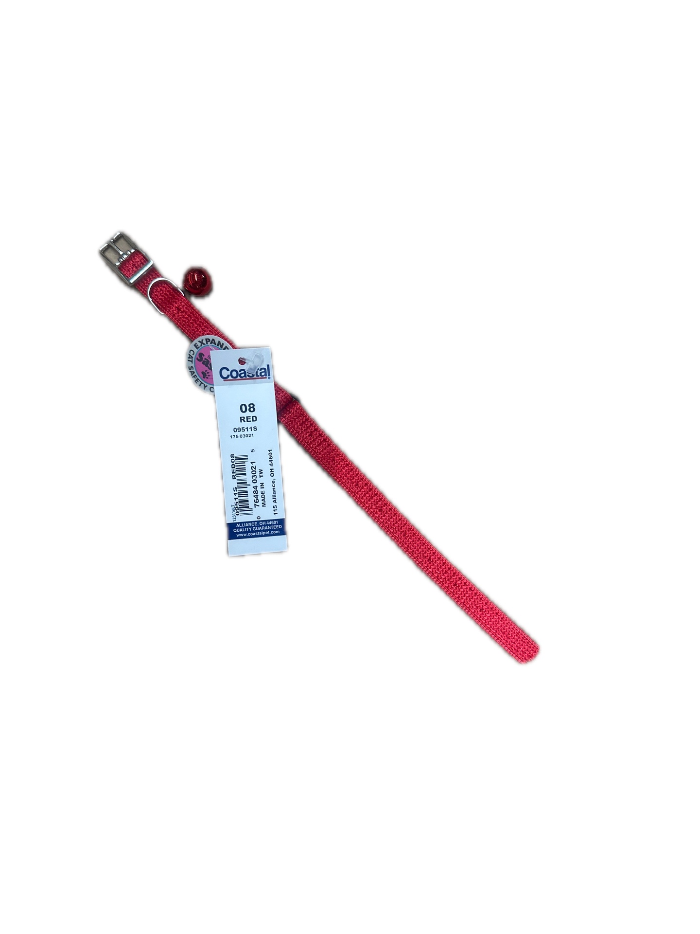 Cat 8” Safety Collar, Red
