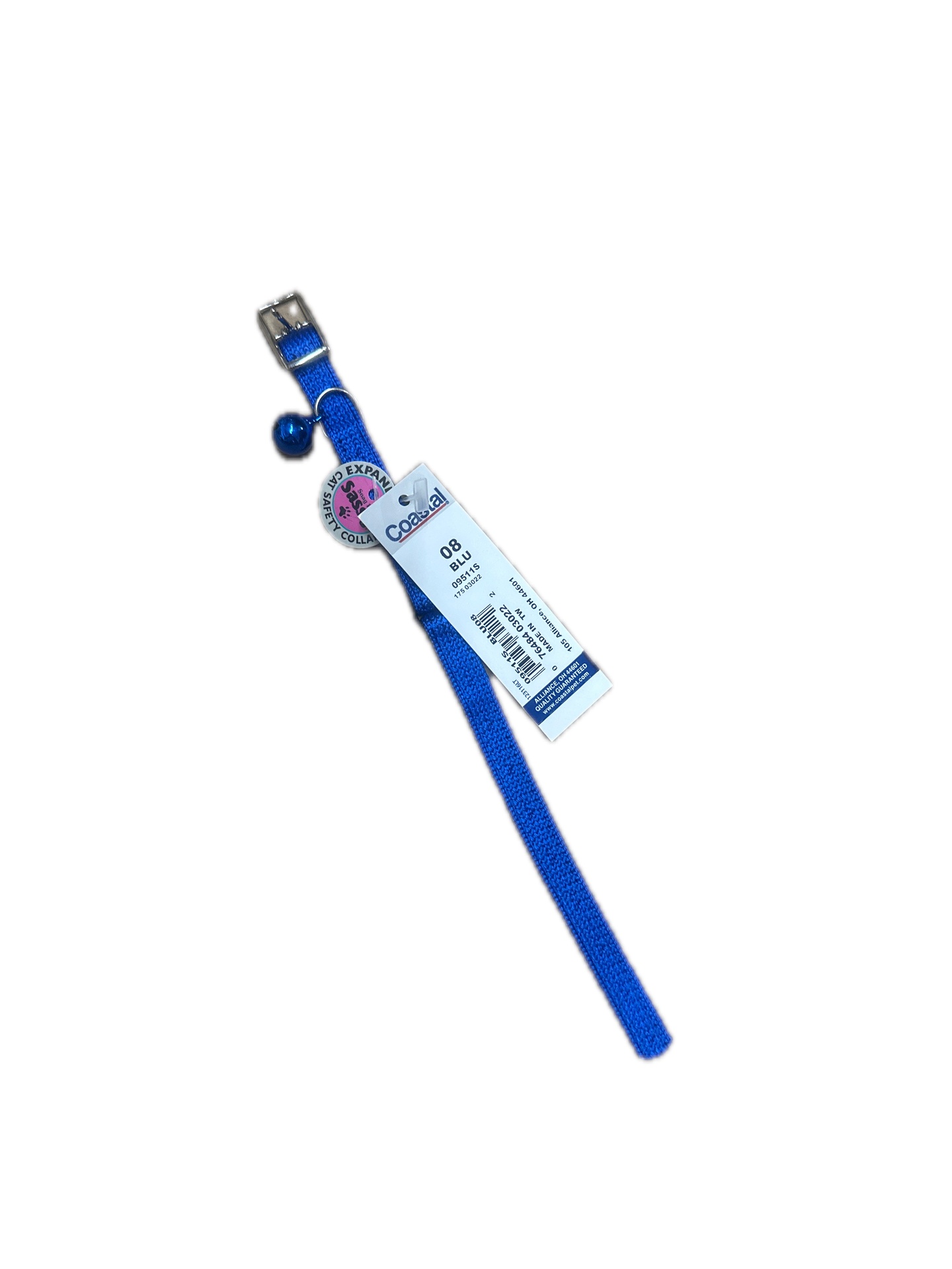 Cat 8” Safety Collar, Blue