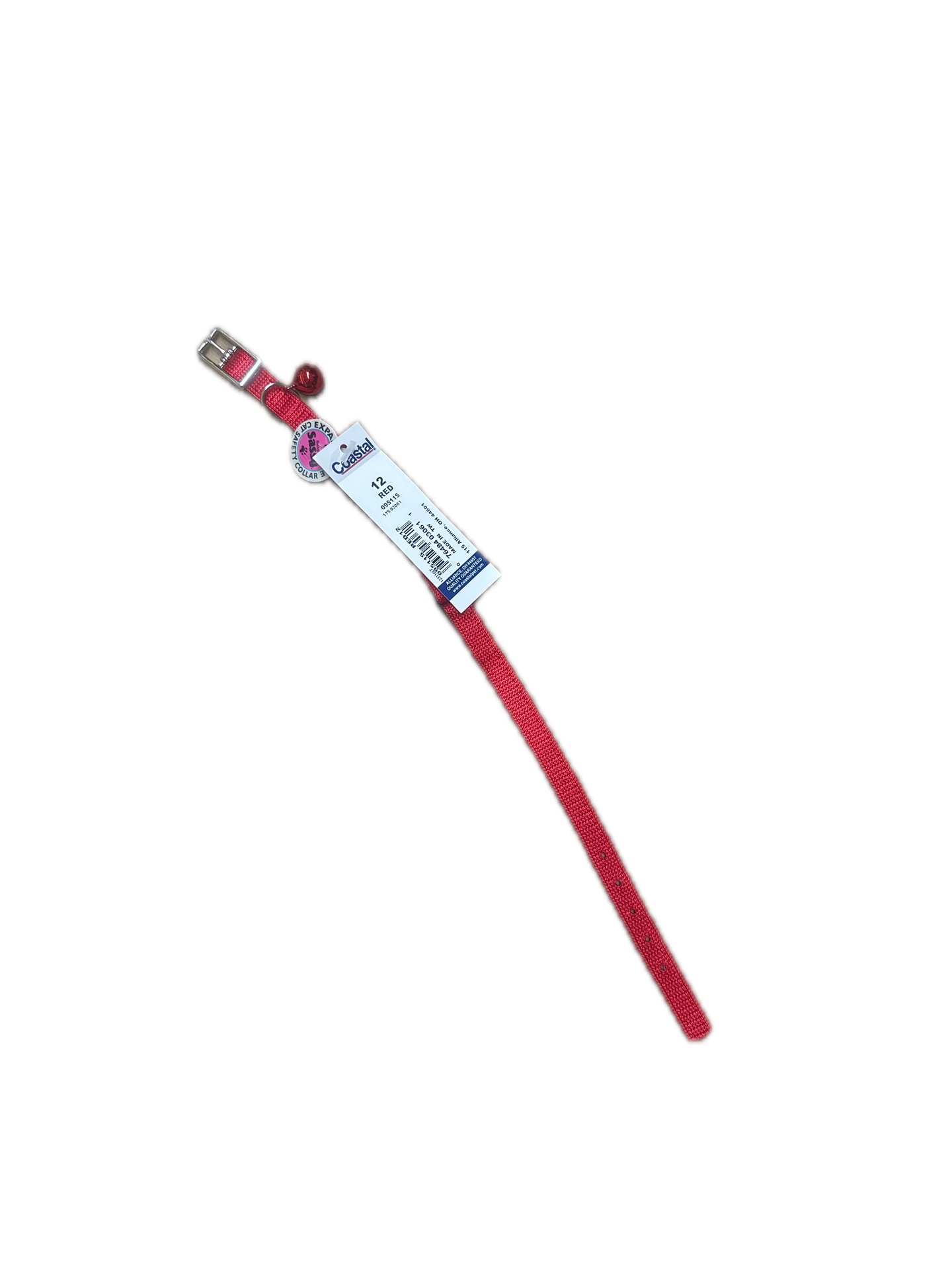 Cat 12” Safety Collar, Red