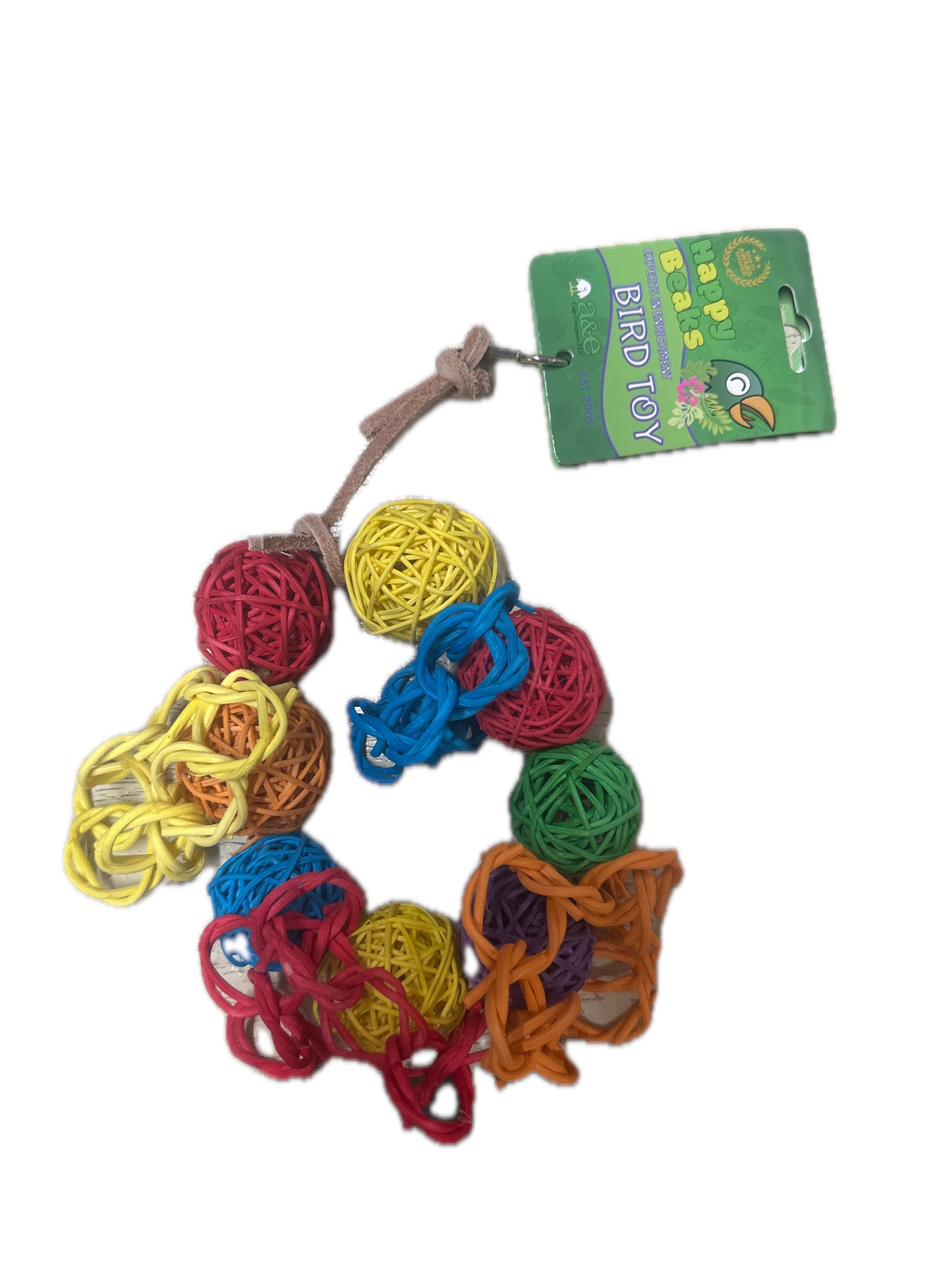 Vine Foraging Balls, Bird Toy