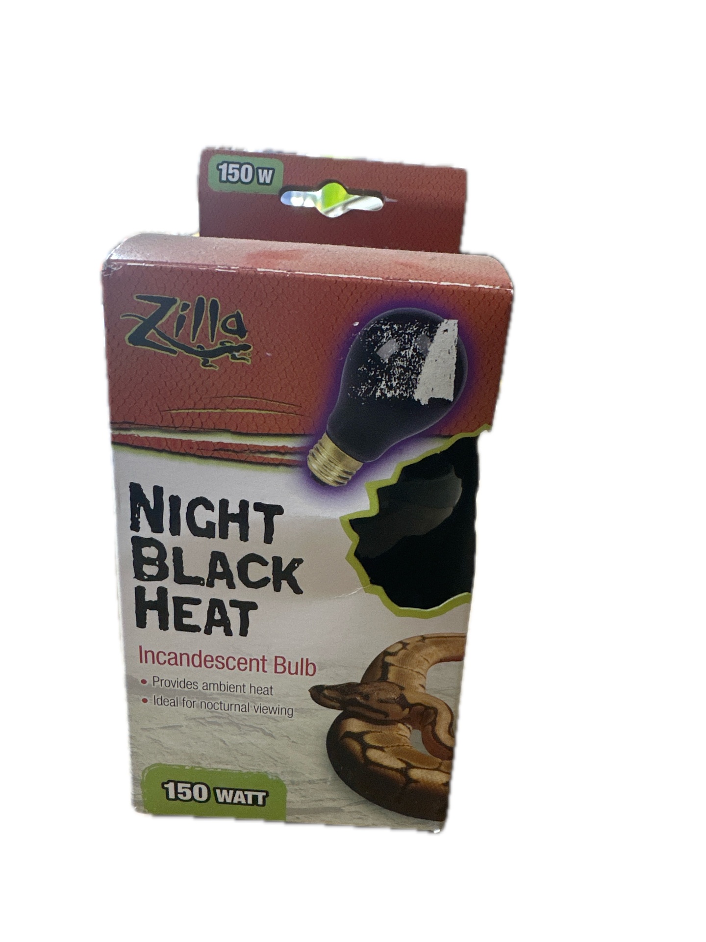 Zilla Night Black Heat Bulb 150 Watt