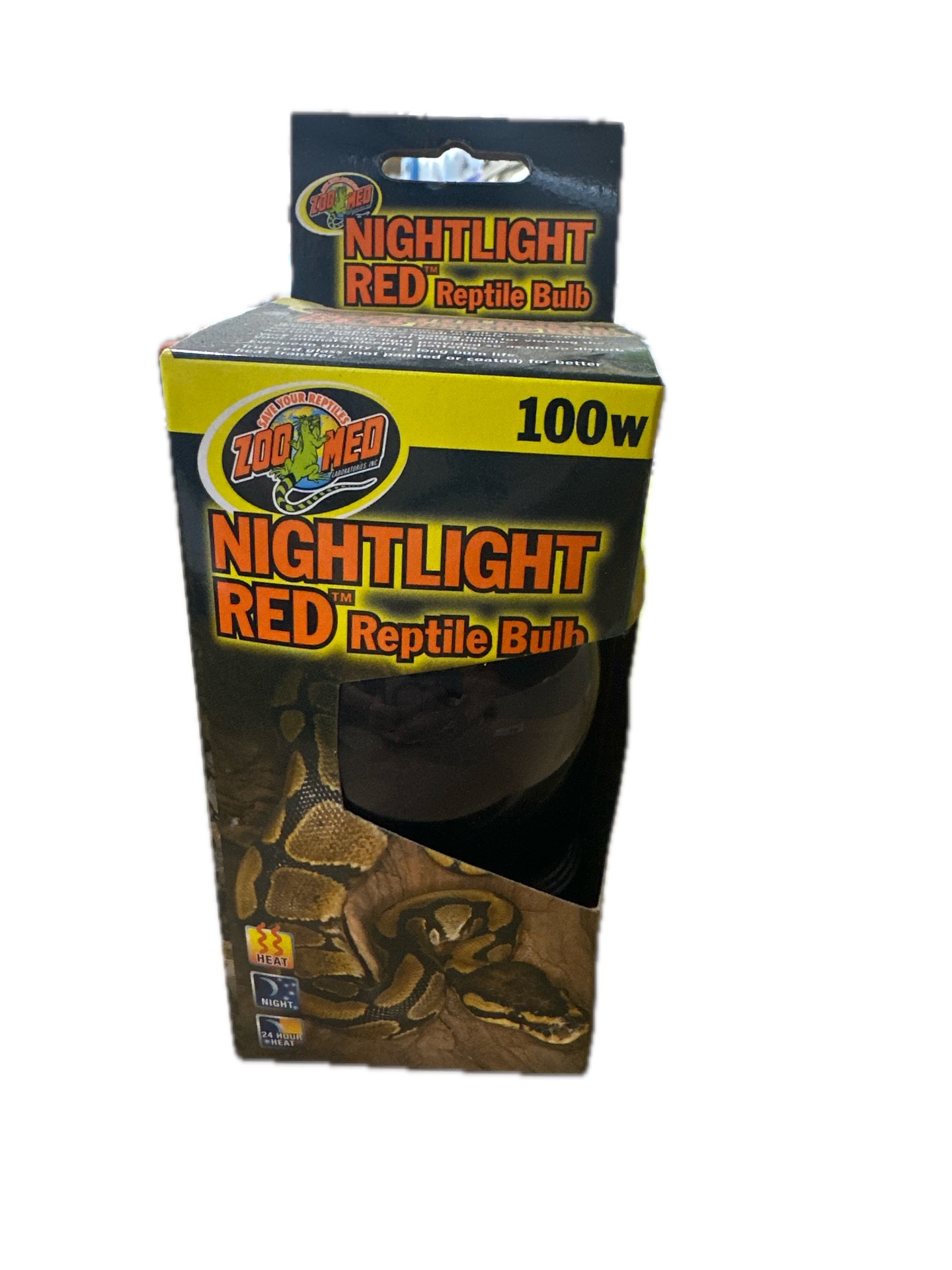 Zoo Med Night Light Red Reptile Bulb 100 Watt