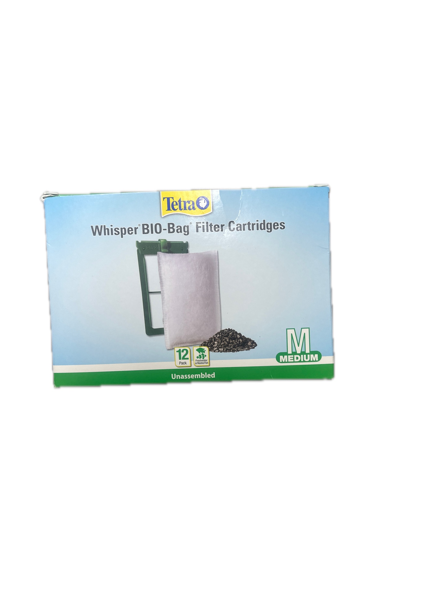 Tetra Whisper Bio-Bag Filter Cartridges Med 12 Count