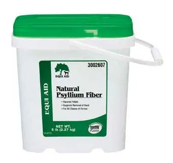 EQUI AID NATURAL PSYLLIUM FIBER PELLET PAIL 5 LB
