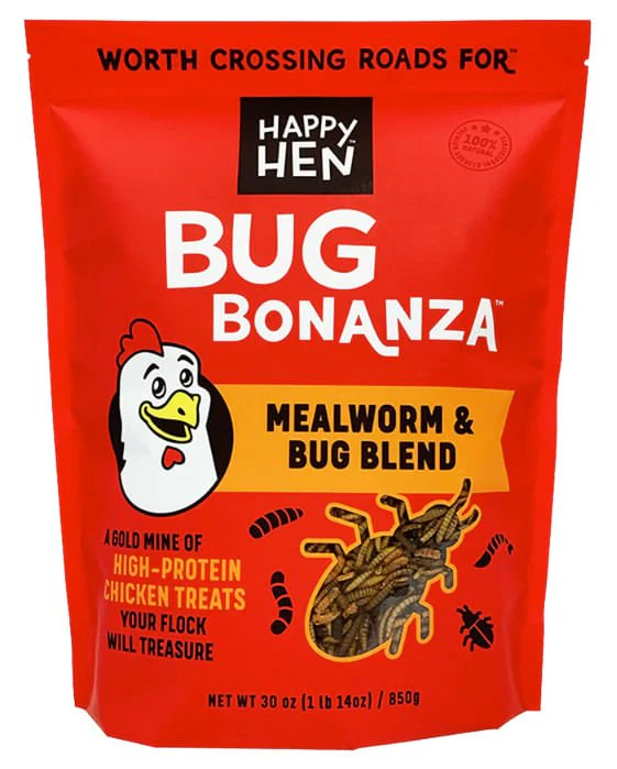 Happy Hen™ Bug Bonanza™ Mealworm & Bug Blend 30 oz