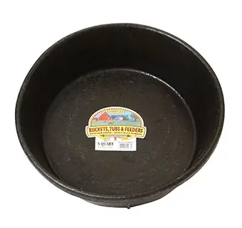 Rubber Feed Pan 8 Quart