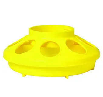 Yellow Plastic Feeder Base Little Giant 1Qt