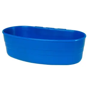 Plastic Cage Cup Blue 1 pt