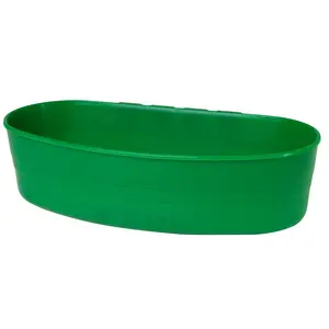 Green Plastic Cage Cup 1 qt