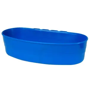 Blue Plastic Cage Cup 1 qt